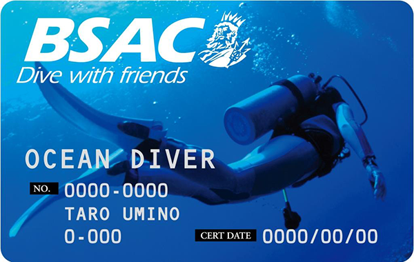 国際ダイビングライセンス